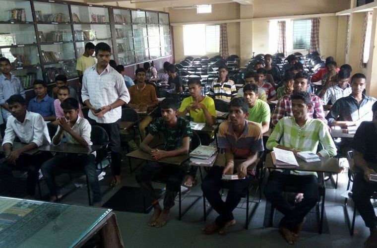 Students at Bhartiya Academy